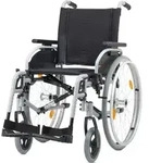 Leichtgewichtrollstuhl Pyro start plus+ Duo-Armlehne,PU>>>>Farbe: silber SB 49...