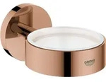 GROHE Halter Essentials 40369_1, f&uuml;r Glas, Seifenschale, Seifenspender, warm sunset