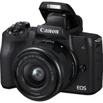 Canon EOS M50 + EF-M 15-45mm IS STM, 24,1 MP, 6000 x 4000 Pixel, CMOS, 4K Ultra HD,