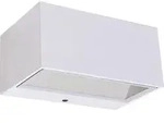 LUTEC LED Aussenwandleuchte 2fach 4000 K 10,5W IP54 Wei&szlig; - Wei&szlig;