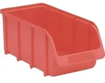 h&uuml;nersdorff 683100, Aufbewahrungsbox, Rot, Rechteckig, Polypropylen (PP), Einfarbig,