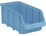 h&uuml;nersdorff 683300, Aufbewahrungsbox, Blau, Rechteckig, Polypropylen (PP),
