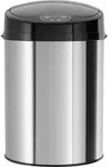 Echtwerk Edelstahl EW-BE-0239 B&uuml;ro-/Bad-/Kosmetikabfalleimer 9L MIT IR SENSOR - INOX