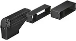 Abluft-Set HZ381401, Umr&uuml;st-Set - Schwarz