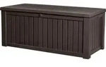 Keter Rockwood Deck Box, Aufbewahrungsbox, Braun, Rechteckig, Einfarbig,...