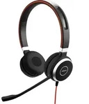 Jabra Evolve 40 Stereo UC USB-A - Schwarz