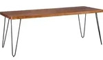 WOHNLING Esstisch BAGLI Massivholz Sheesham 200 x 80 x 76 cm Esszimmer-Tisch
