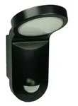 ESYLUX AOL 100 LED 5K, Wandbeleuchtung f&uuml;r den Au&szlig;enbereich, Schwarz, Aluminium,