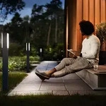 Philips myGarden Stratosphere Wegeleuchte, 9W, Au&szlig;ensockel-/Pfostenbeleuchtung,