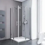 SCHULTE Eckeinstieg mit Pendelt&uuml;r Alexa Style 2.0 ExpressPlus 80 x 80 x 192 cm