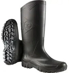 Dunlop K600011 Schwarze wasserdichte PVC-Stiefel 41 - Wei&szlig; - 41