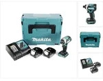 Makita DTD 154 RTJ Akku Schlagschrauber 18V 1/4" 175Nm Brushless + 2x Akku...