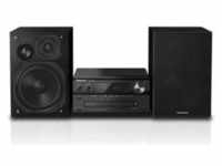 Panasonic SC-PMX92, Home-Audio-Minisystem, Schwarz, Einfarbig, 120 W, 3-Wege,...