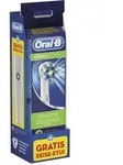 BRAUN CrossAction 3er Aufsteckb&uuml;sten + Reiseetui - Braun