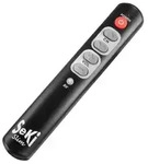 SeKi Slim schwarz lernf&auml;hige Universal-Fernbedienung mit gro&szlig;en Tasten - f&uuml;r Sen -