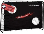 Fu&szlig;balltor Trainer mit Torwand (schwarz, Motiv Blur) - Schwarz