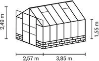 Cassandra 9900 ESG 3mm, schwarz