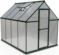 Palram - Canopia Aluminium Gew&auml;chshaus Mythos 68 Gr&uuml;n 247x185x208 cm