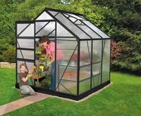 Vitavia Gew&auml;chshaus "Venus 3800" schwarz 3,8 m&sup2; 6 mm HKP