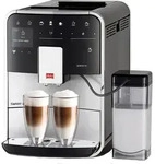 Melitta Barista Smart T, Espressomaschine, 1,8 l, Gemahlener Kaffee, 1450 W, Silber -