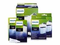 Philips Saeco Wartungskit CA6707/10 - Kaffeefettlöser, Wasserfilter (1er Pack)
