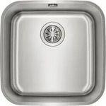 Teka BE 40.40 1C, Unterbausp&uuml;le, Quadratisch, Edelstahl, Edelstahl, 1 Becken,