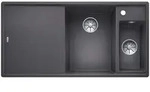 BLANCO AXIA III 6 S, SILGRANIT&reg; PuraDur&reg;, felsgrau, Becken rechts, mit