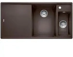 BLANCO AXIA III 6 S, SILGRANIT&reg; PuraDur&reg;, cafe, Becken rechts, mit