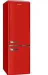 Amica KGCR 387 100 R, K&uuml;hl-/Gefrierkombination im Retro Design, 181 cm H&ouml;he, Chili
