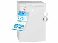 Bomann Kühlschrank mit Gefrierfach | klein mit 120L Nutzinhalt | Kühlen 107L &