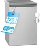 Bomann K&uuml;hlschrank mit Gefrierfach | mit 120L Nutzinhalt | K&uuml;hlen 107L & Gefrieren
