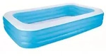 Bestway&reg; Family Pool 305 x 183 x 56 cm, hellblau, eckig - Blau/Wei&szlig;