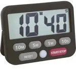 TFA-Dostmann 38.2038.01, Digitaler K&uuml;chentimer, Schwarz, Grau, Rot, Wei&szlig;, 99 min,