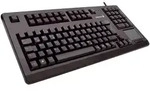 CHERRY TouchBoard G80-11900 Kabelgebundene Tastatur mit Touchpad, Schwarz, USB