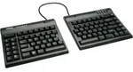 Kinesis KB800PB-DE-20, Mini, Kabelgebunden, USB, Membran Key Switch, QWERTZ, Schwarz