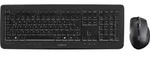 CHERRY DW 5100, Volle Gr&ouml;&szlig;e (100%), Kabellos, RF Wireless, Schwarz, Maus enthalten