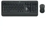 Logitech MK540 Advanced, Schwarz, Bluetooth, Deutsch - Schwarz