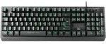 LC-Power LC-KEY-4B-LED, Kabelgebunden, USB, Mechanischer Switch, QWERTZ, LED, Schwarz