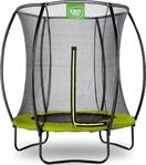 EXIT Silhouette Trampolin &oslash;183cm, auf Beinen, Rund, f&uuml;r Kinder, Gr&uuml;n