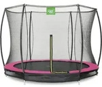 EXIT Silhouette Trampolin &oslash;305cm, mit Sicherheitsnetz, Bodentrampolin, Rund, f&uuml;r