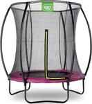 EXIT Silhouette Trampolin &oslash;183cm, auf Beinen, Rund, f&uuml;r Kinder, Rosa