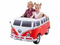 Actionbikes Motors VW Bus Bulli T1 Weiß/Rot - Kinder Elektro Auto Zweisitzer -