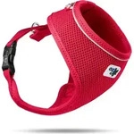 Curli Basic Geschirr Air-Mesh rot, Gr&ouml;&szlig;e: XS / Gewicht: 2-4 kg - Rot
