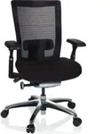 hjh OFFICE High End B&uuml;rostuhl NOVA PRO ALU Ergonomischer Schreibtischstuhl mit