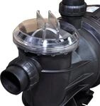vidaXL Schwimmbadpumpe Umw&auml;lzpumpe Poolpumpe Pumpe elektronik blau 1200W
