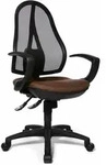 Topstar Profi B&uuml;rostuhl Open Point SY AL.Q3 Dunkelbraun 111 x 58 x 48 cm -