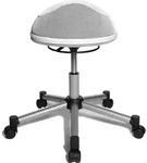 Topstar Sitness Half Ball weiss Drehstuhl Ballstuhl - Wei&szlig;