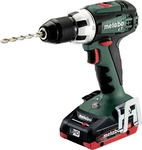 Metabo 602102800, Metabo Akku-Bohrschrauber BS 18 LT, X 145, 18V 2x4Ah LiHD +...