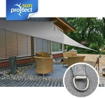 sunprotect 83283 Professional Sonnensegel 3,6 x 3,6 x 5 m 90&deg; Grad Dreieck wind- &