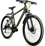 Bergsteiger Canberra 26 Zoll Mountainbike, Aluminium Rahmen, Scheibenbremsen,